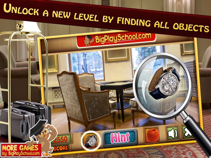 Hotel Lobby Hidden Objects Game