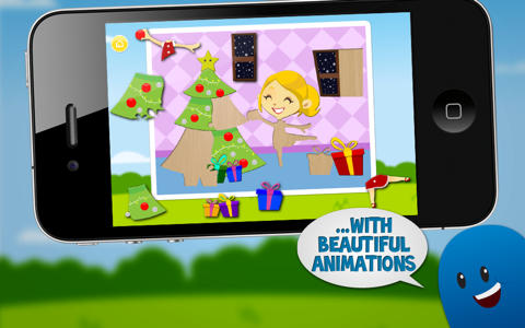 Toddler Puzzles Seasons! screenshot 2