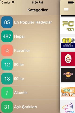 Radyo - En popüler Türkçe radyolar - Müzik Dinle screenshot 2