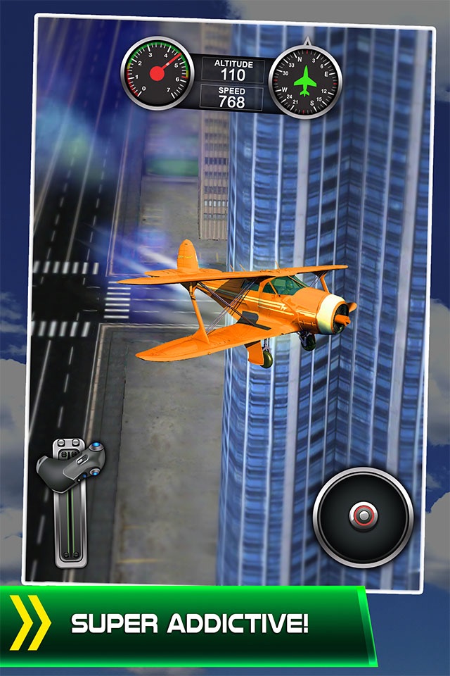 Plane Flying Parking Simulator - 3D Airplane Car Flight Alert Driving & Sim Racing! screenshot 2