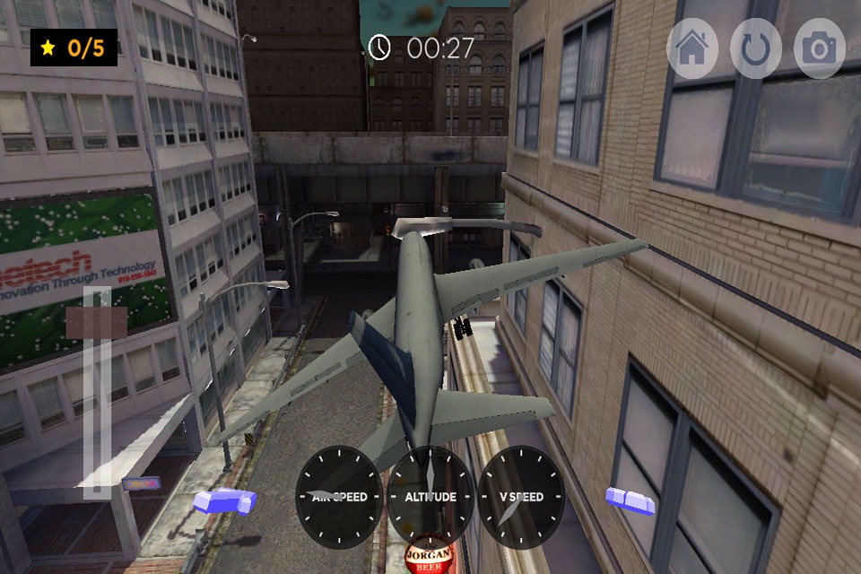 Plane Aircraft Simulator Racing Flight SIM 3D screenshot 2