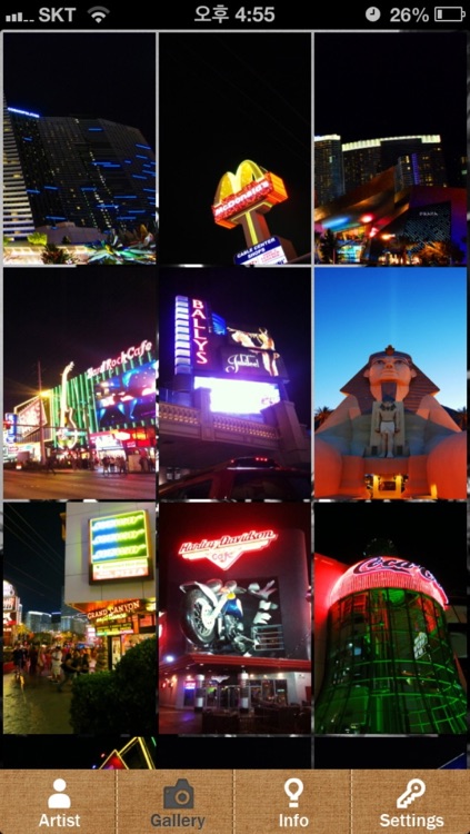 POA S508S Neonsign of Las Vegas