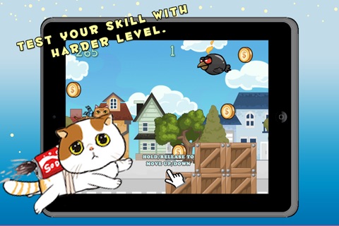 Flappy Celeb cat mee game screenshot 3