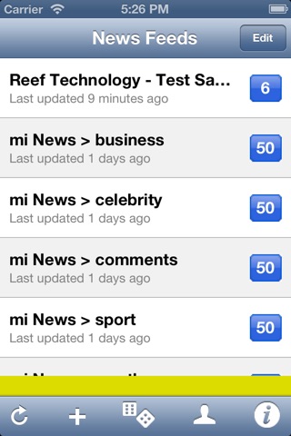 mi News RSS Reader screenshot 2