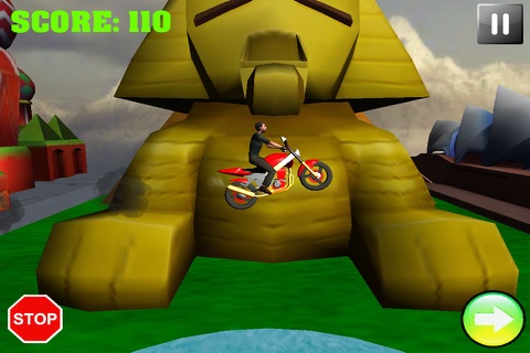 Bike Rider - Extreme Stunt Man Free screenshot 3
