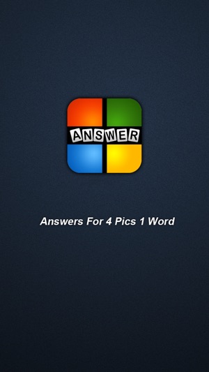 Answer For 4 Pics 1 Word