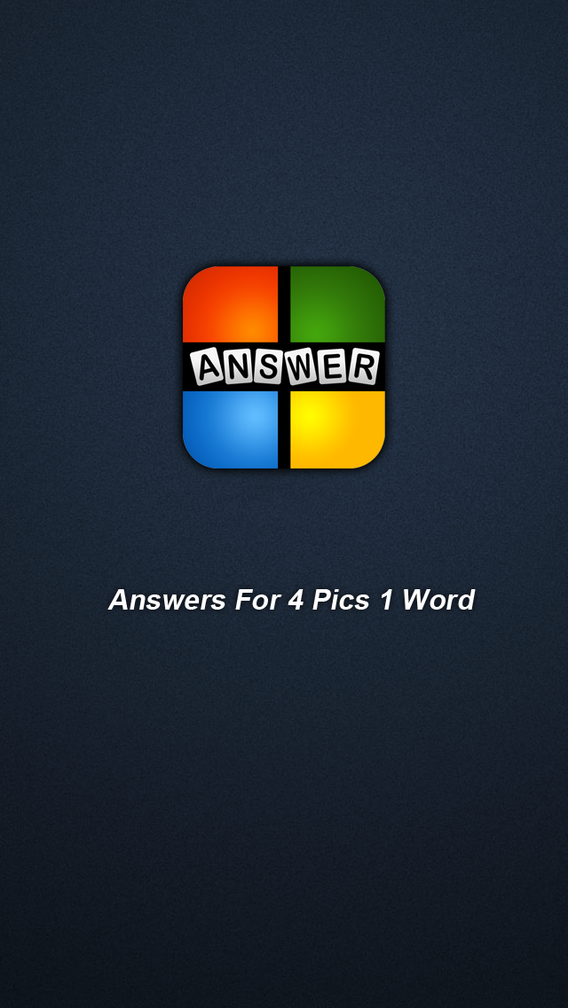 How to cancel & delete Answer For 4 Pics 1 Word from iphone & ipad 1
