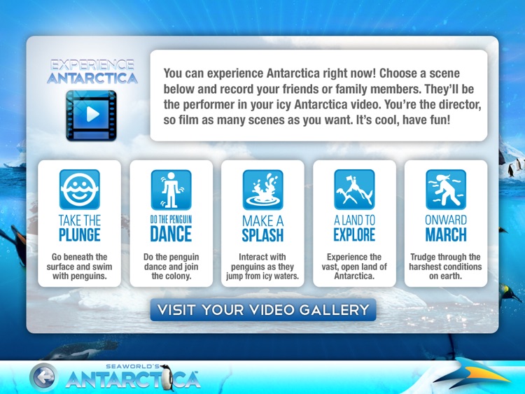 SeaWorld's Antarctica for iPad