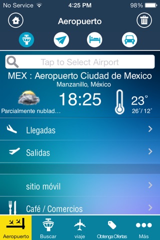 Mexico City Airport (MEX) Flight Tracker MEX screenshot 2