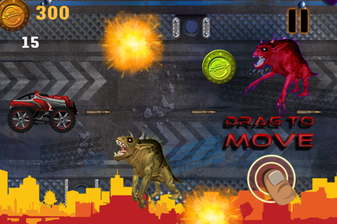 Abaiser Monster Trucks Vs Zombies: Free Words War Game screenshot 2