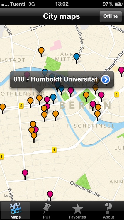 Berlin touristic audio guide (english audio)