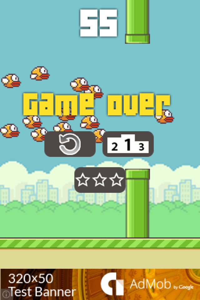 Flappy smash free screenshot 2