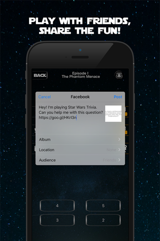 Trivia Wars - Quiz Game for the real Star Wars fan screenshot 2