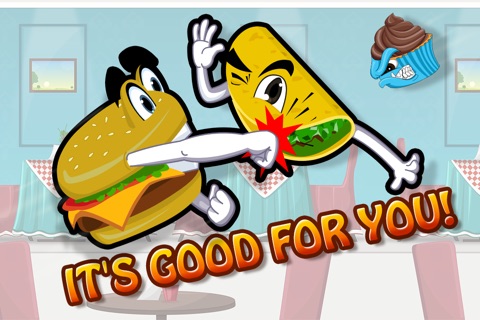 Flying Food Fight Dash - Hungry Restaurant Diner Mania (Free Game) screenshot 3