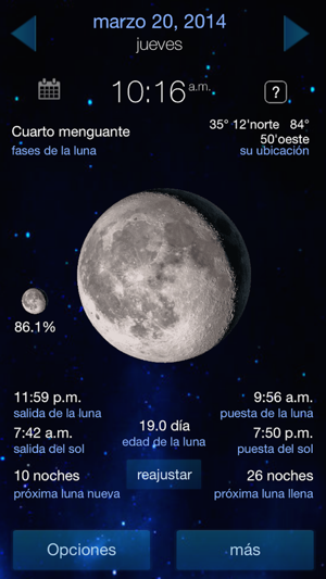 pronosticador del tiempo y el calendario de fases lunares pronosticador del tiempo y el calendario de fases lunares