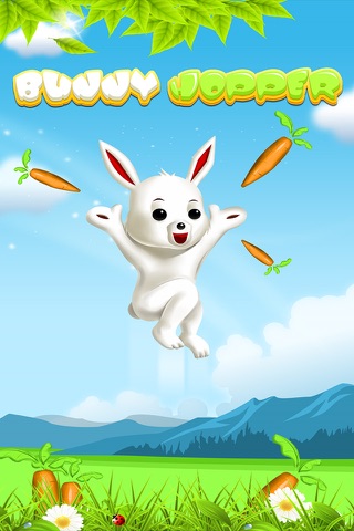Bunny Hopper - Jump from Tile to White Tile and Pick up the Easter Carrots without tap or touch blank spaces screenshot 3