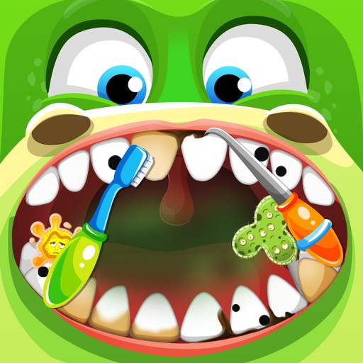 Crazy Nick's Dinosaur Dentist – T-Rex Dentistry Games for Kids Free icon