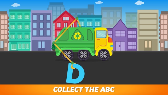 ABC Garbage Truck - Alphabet Fun Game for Preschool Toddler (圖2)-速報App