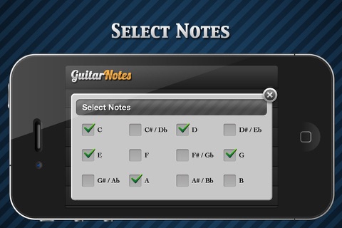 GuitarNotes - Master Fretboard screenshot 4