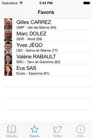 Députés screenshot 4