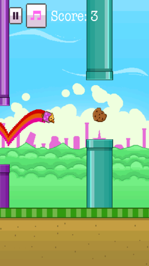 Flying Rainbow Dog & Bird - Fun Free Eas