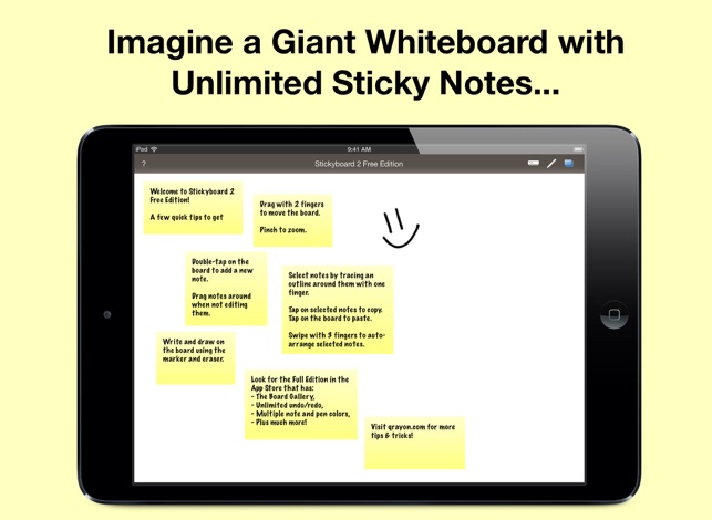 Stickyboard 2 Free Edition: Sticky Notes