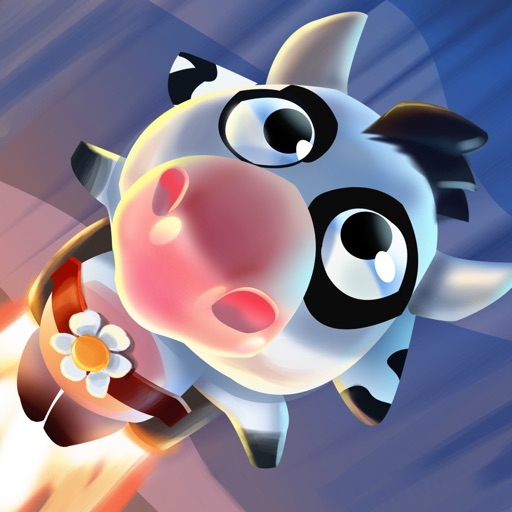 Mad Flying Cow Icon