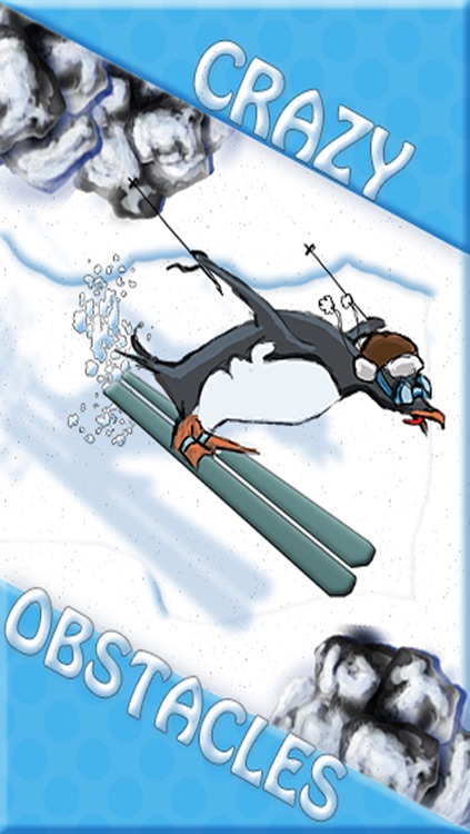 Penguin Ski Race Top Free Game - Easy Kids Snow Racing screenshot-3