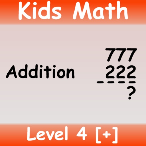 Kids Math Addition Level 4