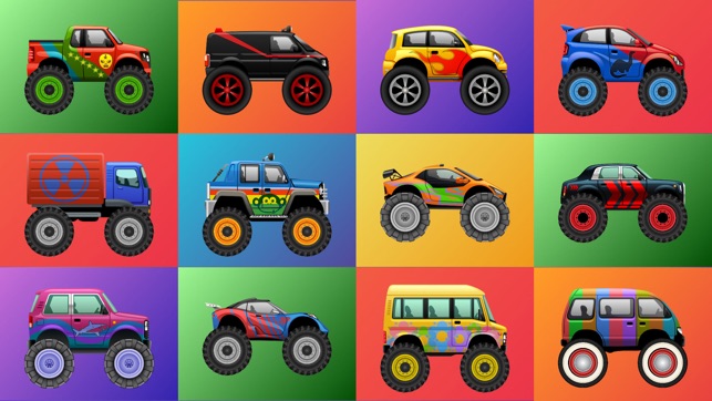 Monster Trucks for Babies Free(圖2)-速報App