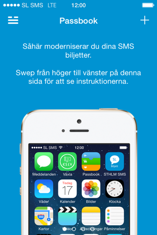 STHLM SL SMS screenshot 4