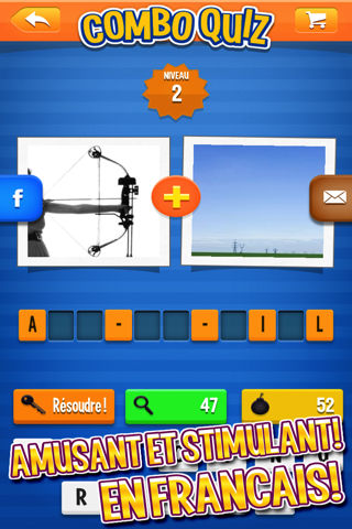 Combo Quiz: a word and picture game screenshot 2