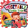 Vegetable Train Trip for Kids