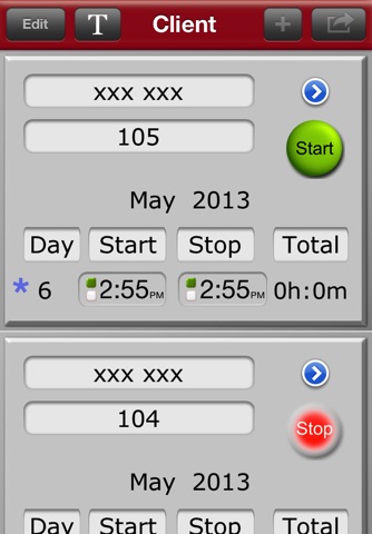 Time Sheet Multi FREE screenshot 2