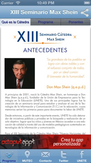 XIII Seminario Max Shein(圖1)-速報App