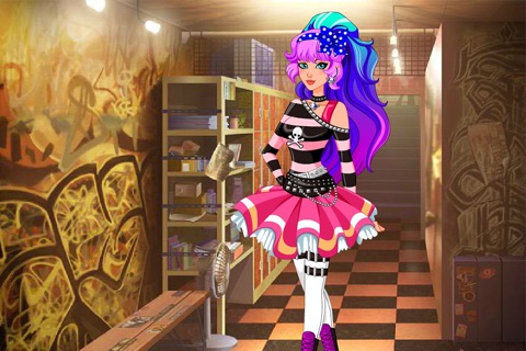 Girl Go Punk, Dress Up Game screenshot 4