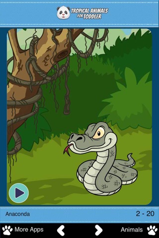Tropical Animals for Toddler screenshot 2