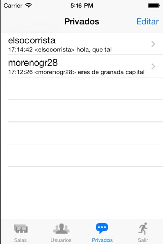 com.chat hispano screenshot 4