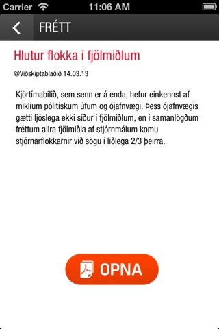 Fjölmiðlavaktin screenshot 3