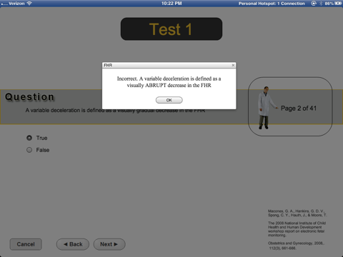 Electronic Fetal Heart Rate Monitoring screenshot 3