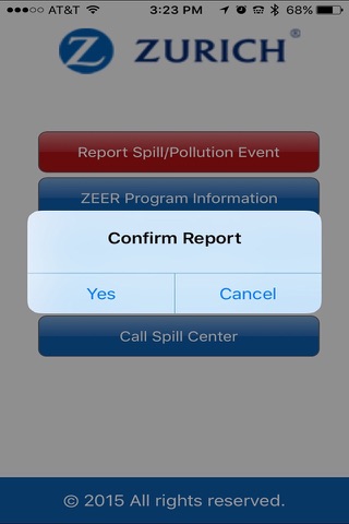 Zurich Spill Reporting screenshot 4