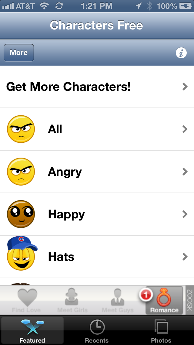 Emoji Characters and Smileys Free Screenshot 3