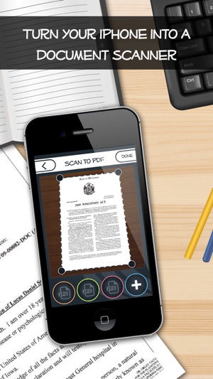 Scan to PDF- camera to pdf + docs to pdf