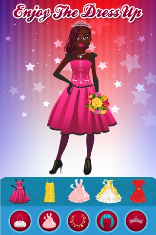 Create Your Own Fashion Prom Queen - Dressing Up Game screenshot 4