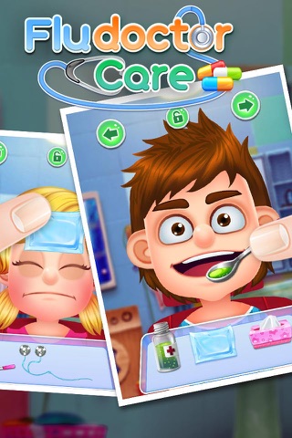 Little Flu Doctor - kids games screenshot 2