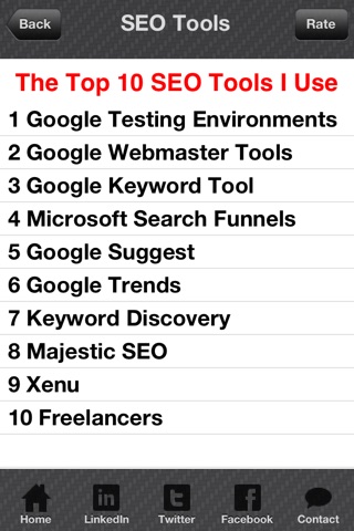 Misc.info APP about VC, SEO, Marketing, Domains, Cars, Collectables & Travel from Stephen Noton an SEO Consultant screenshot 2