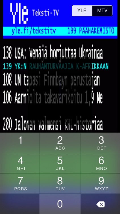 TekstiTV Finland