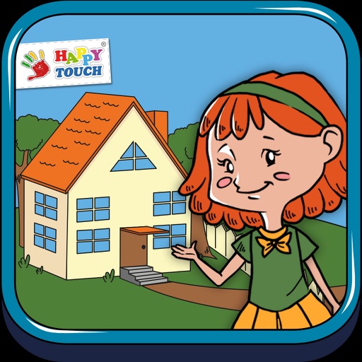 Anne zeigt ihr Zuhause - Erste Wörter Lern App für Kinder (von Happy-Touch Kinderspiele) iOS App