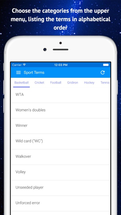 Sport Terminology Dictionary