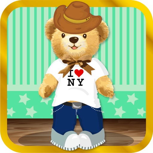 Cute and Cuddly Teddy Bear - ADVERT FREE Dress Up Game Icon